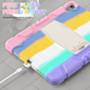 Full Body Protection Case - COLORFUL PINK for iPad 10 2022 (10.9") / iPad 11 (A16) (Only Ground Shipping)