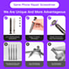 LUBAN 4-in-1 Dongfeng Screwdriver Pen Can Flexibly Switch Four Heads (0.6 / 0.8 / 1.2 / 2.5) (BLACK) (Only Ground Shipping)