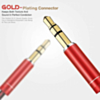 LDNIO LYS01 AUX-AUX Cable (RED) (3ft) (Only Ground Shipping)