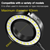 MaAnt MY-035 Adjustable Microscope Ring Lamp for Binocular / Trinocular Microscopes