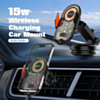 LDNIO MA30-1 Wireless Charging Car Mount (15W) (Only Ground Shipping)