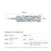 MIJING Forged Blade DP-19 Hand Polished Non-Magnetic (Not Returnable)
