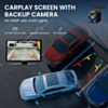9'' USB-C Interface for CarPlay and Android Auto with Front + Rear Camera Recording (Only Ground Shipping)