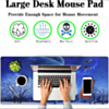 Nature Locked-Edge Mouse Pad (90x40cm) (2mm Thickness) (Only Ground Shipping)
