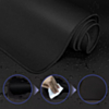 Plain Black Locked-Edge Mouse Pad (80x30cm) (2mm Thickness) (Only Ground Shipping)