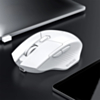 Bluetooth + 2.4G 6 Button Low-Latency Wireless Mouse (WHITE) (Only Ground Shipping)