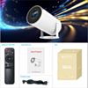 Android 11 Mini Projector with Remote Controller Bluetooth 5.0 (720P HD / 140 Lumens / WiFi 2.4G / 5G) (Only Ground Shipping) (Not Returnable)