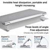 Aluminum Laptop Stand (2 Piece Set) (Only Ground Shipping)