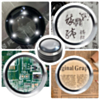 5X Clear Magnifier with LED Light (Only Ground Shipping)