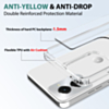 Moto G Power 5G (2024) Hybrid Case with Air Cushion Technology - CLEAR (Only Ground Shipping)