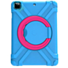 Shockproof Circle Stand Case - BLUE for iPad 5 (2017) / iPad 6 (2018) / Air 1 / 2 / Pro 9.7 (Only Ground Shipping)
