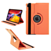 360 Degree Rotating Swivel Stand Case - ORANGE for iPad Air 13 2024 / Pro 12.9 (3rd / 4th / 5th / 6th) (Only Ground Shipping)