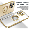 Shiny Wireless Charging Clear Case - GOLD for iPhone 12 / 12 Pro (Only Ground Shipping)