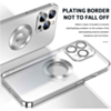 Shiny Wireless Charging Clear Case - SILVER for iPhone 14 Pro Max (Only Ground Shipping)