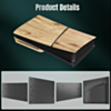 Faceplate Cover (WOODEN) (4 Piece Set) for PlayStation 5 Slim Disc Edition (NO LOGO) (Only Ground Shipping)