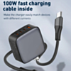 LDNIO USB C+C+C+A GaN Super Fast Travel Charger (100W) (Only Ground Shipping)