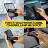 QUARTZ Portable Screen Cleaner with Microfiber Coated Body and Acrylic Cover