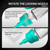 RF4 Solvent Bottle One-handed Squeeze Operation No Splashing Of Liquid