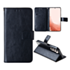 Galaxy S22 Ultra Leather Wallet Case with Card Slot - BLACK (Only Ground Shipping)