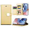 Galaxy S23 Plus Elegant Leather Wallet Case - GOLD (Only Ground Shipping)