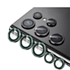Camera Lens Protector with Metal Ring for Galaxy S23 Ultra (Green)