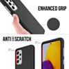 Galaxy A73 5G Shock Absorption Protective Dual Layer Case - BLACK (Only Ground Shipping)