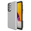 Galaxy A73 5G Shock Absorption Protective Dual Layer Case - SILVER (Only Ground Shipping)
