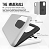 Galaxy A73 5G Shock Absorption Protective Dual Layer Case - SILVER (Only Ground Shipping)