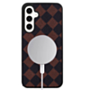 Galaxy S23 FE Wireless Charging Case - BROWN (Full Bottom Close) (Only Ground Shipping)
