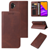 Galaxy X Cover 6 Pro Leather Wallet Case with Card Slot - BROWN (Only Ground Shipping)