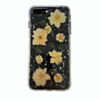 Real Flower Silicone Case - YELLOW for iPhone 8P / 7P (Only Ground Shipping)
