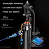 AI Face Tracking 360° Rotating Selfie Stick Tripod - BLACK (Only Ground Shipping)