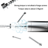 TBK 008 Electric Screwdriver with 24 Kinds of Screw Tips/Bits (Not Returnable) (Only Ground Shipping)