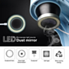 High Brightness Microscope Dustproof LED Adjustable Ring Light Illuminator Lamp (Only Ground Shipping)