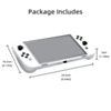 Dobe Silicone Protective Cover (CLEAR) for Nintendo Switch OLED (Only Ground Shipping)