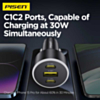 PISEN Quick 2 Type-C + USB-A Car Charger (60W) (Only Ground Shipping)