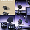 360° Adjustable Vacuum Suction Car Phone Holder with Wireless Charging - BLACK (15W) (Only Ground Shipping)