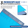 Kaisi TX-350S Plus Trinocular Stereo Microscope 7X-50X Magnification with Base Plate (Only Ground Shipping)