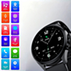 DaFit Smart Watch with 1.43" AMOLED Display (BLACK) (Only Ground Shipping)