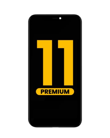 Buy the LCD Assembly with Steel Plate for iPhone 11, premium.