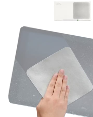 Soft Fiber Polishing Cloth for Apple Screens (16cm / 16cm) Washable and Reusable (Not Returnable)