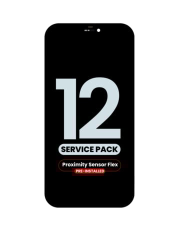 Shop the OLED assembly with proximity sensor flex pre-installed for iPhone 12, Service Pack.
