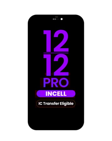 LCD Assembly for iPhone 12 Pro / 12 (Aftermarket Incell / QV7) (IC Transfer Eligible)