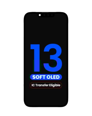 OLED Assembly for iPhone 13 (Aftermarket Pro Soft) (IC Transfer Eligible)