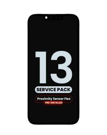 Order the OLED Assembly with Proximity Sensor Flex Pre-Installed for iPhone 13 Service Pack.

