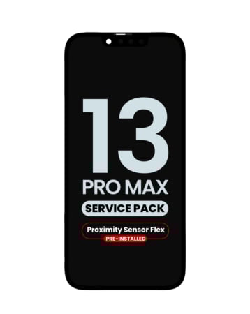 Grab the wholesale deals on the OLED assembly with proximity sensor flex pre-installed for iPhone 13 Pro Max service pack.

