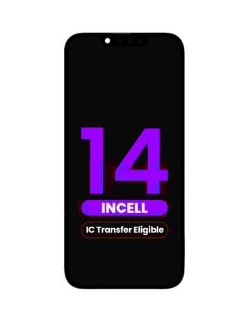 LCD Assembly for iPhone 14 (Aftermarket Incell / QV7) (IC Transfer Eligible)