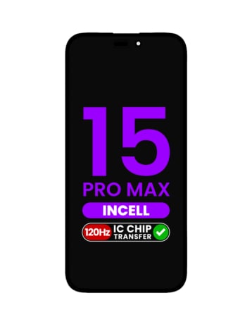 LCD Assembly for iPhone 15 Pro Max (Aftermarket Incell / QV7 / 120HZ) (IC Transfer Eligible)