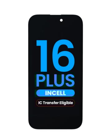 LCD Assembly for iPhone 16 Plus (Aftermarket Incell / QV6) (IC Transfer Eligible)