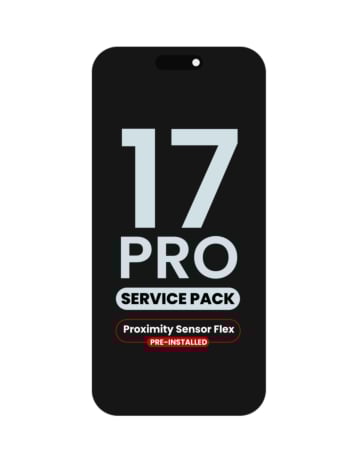 OLED Assembly with Proximity Sensor Flex Pre-Installed for iPhone 17 Pro (Service Pack)